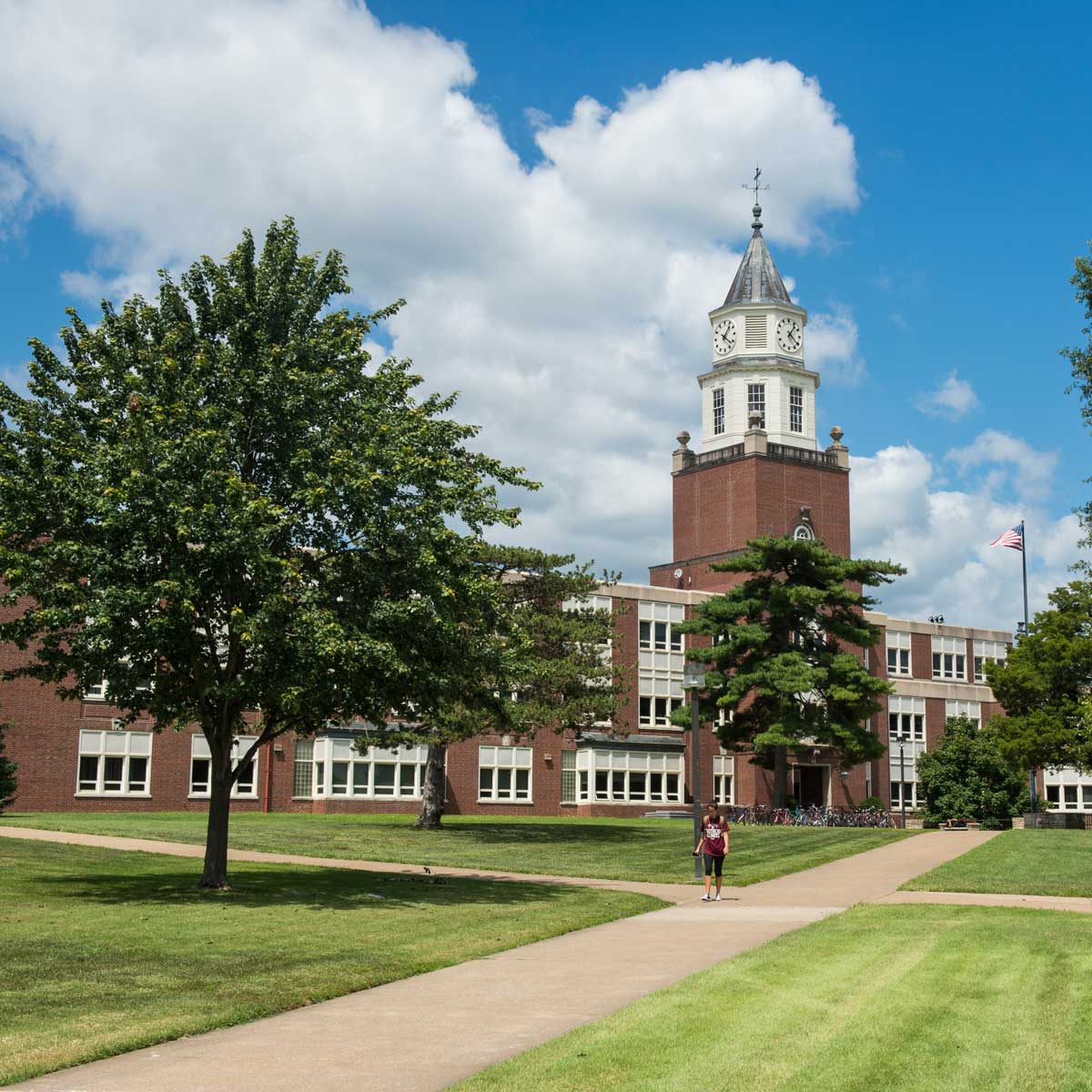 Lot 11, near the Student Center, closed due to construction at the Tedrick Center